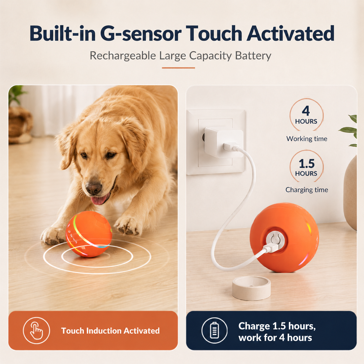 Viral DuraSpin™ Dog Ball